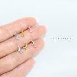 ボディピアス 月三日月星 スタームーン宇宙かわいい | ボディピアス専門店凛RIN | 詳細画像7