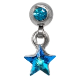ブルー | 星 ジュエル スター | ボディピアス専門店凛RIN