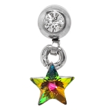 レインボー | 星 ジュエル スター | ボディピアス専門店凛RIN