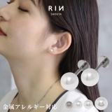 ピアス パール真珠一粒ペア きれいパーティ | ボディピアス専門店凛RIN | 詳細画像1
