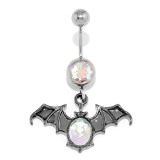 14G/オーロラ | へそピアス こうもり スタイリッシュ | ボディピアス専門店凛RIN