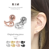 ボディピアス 天使翼羽 ピアス | ボディピアス専門店凛RIN | 詳細画像1 