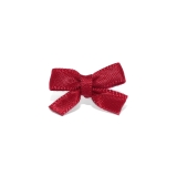 レッド | ボディピアス軟骨ピアス リボンサテンリボンバレエコア ストレートバーベル | ボディピアス専門店凛RIN