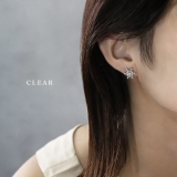 軟骨ピアス 雪の結晶スノークリスタル凛オリジナル冬クリスマス ボディピアス | ボディピアス専門店凛RIN | 詳細画像7 