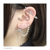 軟骨ピアス 天使悪魔エンジェルデビル羽翼ハートキャッチコーン ボディピアス | ボディピアス専門店凛RIN | 詳細画像7 