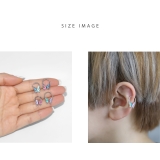 軟骨ピアス 蝶々バタフライ羽ピンクグリーンブルーパープル ボディピアス | ボディピアス専門店凛RIN | 詳細画像13