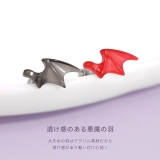 軟骨ピアス デビル悪魔羽翼アクリルクールレッドブラック ボディピアス | ボディピアス専門店凛RIN | 詳細画像3 