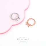 軟骨ピアス リボンバレエコアシンプル大人カワイイ ボディピアス | ボディピアス専門店凛RIN | 詳細画像2 