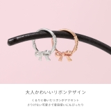 軟骨ピアス リボンバレエコアシンプル大人カワイイ ボディピアス | ボディピアス専門店凛RIN | 詳細画像3 