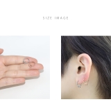 軟骨ピアス リボンバレエコアシンプル大人カワイイ ボディピアス | ボディピアス専門店凛RIN | 詳細画像8 