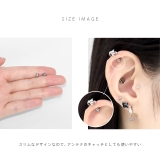 キャッチ たまご型楕円オーバルキャッチパーツ売りオールステンレス ボディピアス | ボディピアス専門店凛RIN | 詳細画像7