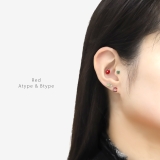 軟骨ピアス りんご青りんごジュエルリンゴアップル林檎フルーツ果物 ボディピアス | ボディピアス専門店凛RIN | 詳細画像7 