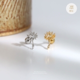 軟骨ピアス たんぽぽタンポポ綿毛花はなフラワーかわいい ボディピアス | ボディピアス専門店凛RIN | 詳細画像2 