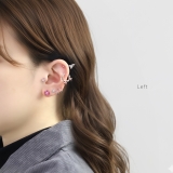 軟骨ピアス リボンりぼんフープシンプルバレエコアキャッチレスキュートかわいい ボ… | ボディピアス専門店凛RIN | 詳細画像4