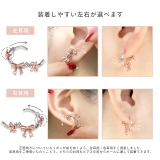 軟骨ピアス リボンりぼんフープシンプルバレエコアキャッチレスキュートかわいい ボ… | ボディピアス専門店凛RIN | 詳細画像8