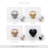 軟骨ピアス ハートファセットポリゴンスタイリッシュはーと ボディピアス | ボディピアス専門店凛RIN | 詳細画像8 