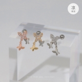軟骨ピアス パールシンプル金属アレルギー対応 ボディピアス | ボディピアス専門店凛RIN | 詳細画像2
