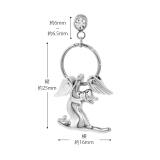 軟骨ピアスカスタムセット 猫エンジェル翼キャット人気 かわいい天使 | ボディピアス専門店凛RIN | 詳細画像11