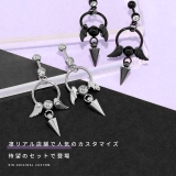 軟骨ピアスカスタムセット エンジェルデビル天使悪魔 カスタムピアス可愛い人気 | ボディピアス専門店凛RIN | 詳細画像2 