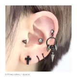 軟骨ピアスカスタムセット エンジェルデビル天使悪魔 カスタムピアス可愛い人気 | ボディピアス専門店凛RIN | 詳細画像9 