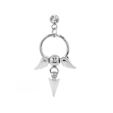 エンジェル・シルバー | 軟骨ピアスカスタムセット エンジェルデビル天使悪魔 カスタムピアス可愛い人気 | ボディピアス専門店凛RIN