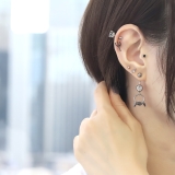 へそピアスカスタムセット バラ薔薇翼 エンジェルデビル人気 | ボディピアス専門店凛RIN | 詳細画像3