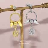 軟骨ピアスカスタムセット エンジェルデビル王冠天使悪魔 カスタムピアス可愛い人気 | ボディピアス専門店凛RIN | 詳細画像5