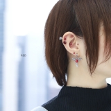 軟骨ピアスカスタムセット デビル悪魔コウモリ | ボディピアス専門店凛RIN | 詳細画像4