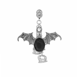 ブラック | 軟骨ピアスカスタムセット デビル悪魔コウモリ | ボディピアス専門店凛RIN