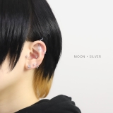 【セット】神カスタム 軟骨ピアス ハートムーンジュエルアンテナヘリックスクロスチ… | ボディピアス専門店凛RIN | 詳細画像4