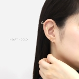 【セット】神カスタム 軟骨ピアス ハートムーンジュエルアンテナヘリックスクロスチ… | ボディピアス専門店凛RIN | 詳細画像5
