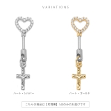 【セット】神カスタム 軟骨ピアス ハートムーンジュエルアンテナヘリックスクロスチ… | ボディピアス専門店凛RIN | 詳細画像9