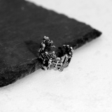 指輪 リング ゴシックリングジーザスクライストクロスモチーフ十字架スタイリッシュ… | ボディピアス専門店凛RIN | 詳細画像5