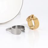 指輪 リング リングノブ輪リングプル環っかシルバーゴールドステンレスかっこいいユ… | ボディピアス専門店凛RIN | 詳細画像5 