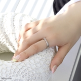 指輪リング ツインツイストクロス 交差デザインリング | ボディピアス専門店凛RIN | 詳細画像3