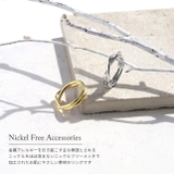 指輪リング ツインツイストクロス 交差デザインリング | ボディピアス専門店凛RIN | 詳細画像4