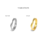 指輪リング ツインツイストクロス 交差デザインリング | ボディピアス専門店凛RIN | 詳細画像8