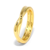 ゴールド | 指輪リング ツインツイストクロス 交差デザインリング | ボディピアス専門店凛RIN
