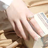 指輪リング アクリル透明シルバーゴールド金属アレルギー ファッションリング | ボディピアス専門店凛RIN | 詳細画像3 