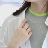 指輪リング シンプルパール4連デザインリング大人可愛い 上品オープンリング | ボディピアス専門店凛RIN | 詳細画像5 