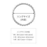 指輪リング シンプルVカット三角 サージカルステンレス金属アレルギー対応 | ボディピアス専門店凛RIN | 詳細画像6