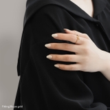 リング指輪 フォークリング レディースシルバーゴールド | ボディピアス専門店凛RIN | 詳細画像2