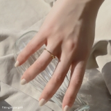 リング指輪 フォークリング レディースシルバーゴールド | ボディピアス専門店凛RIN | 詳細画像3