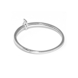 指輪リング 十字エレガント キュービックジルコニア18金 | ボディピアス専門店凛RIN | 詳細画像12 