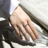 指輪リング シルバーゴールドシンプル ファッショナブル18金コーティングロジウム… | ボディピアス専門店凛RIN | 詳細画像6 