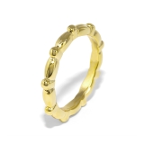 ゴールド | 指輪リング シルバーゴールドシンプル ファッショナブル18金コーティングロジウム… | ボディピアス専門店凛RIN