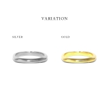 指輪リング シンプルスクエア四角 シルバーゴールド18K | ボディピアス専門店凛RIN | 詳細画像7