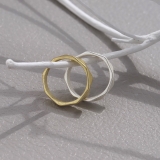 リング 八角形オクタゴンジオメトリック ボリューム18Kファッションリング | ボディピアス専門店凛RIN | 詳細画像4