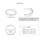 リング 八角形オクタゴンジオメトリック ボリューム18Kファッションリング | ボディピアス専門店凛RIN | 詳細画像8