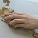 指輪レディースリング カッティング彫幾何学模様 華奢ほそめ | ボディピアス専門店凛RIN | 詳細画像6 